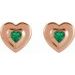 Solitaire Earrings
