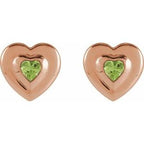 Solitaire Earrings