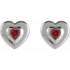 Solitaire Earrings