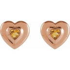 Solitaire Earrings