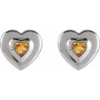 Solitaire Earrings