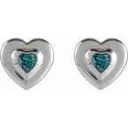 Solitaire Earrings