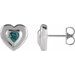 Solitaire Earrings