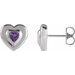 Solitaire Earrings
