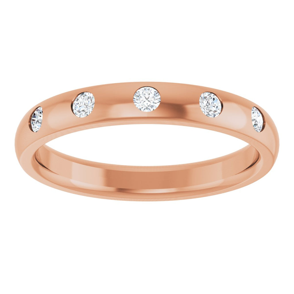 Five-Stone Anniversary Band