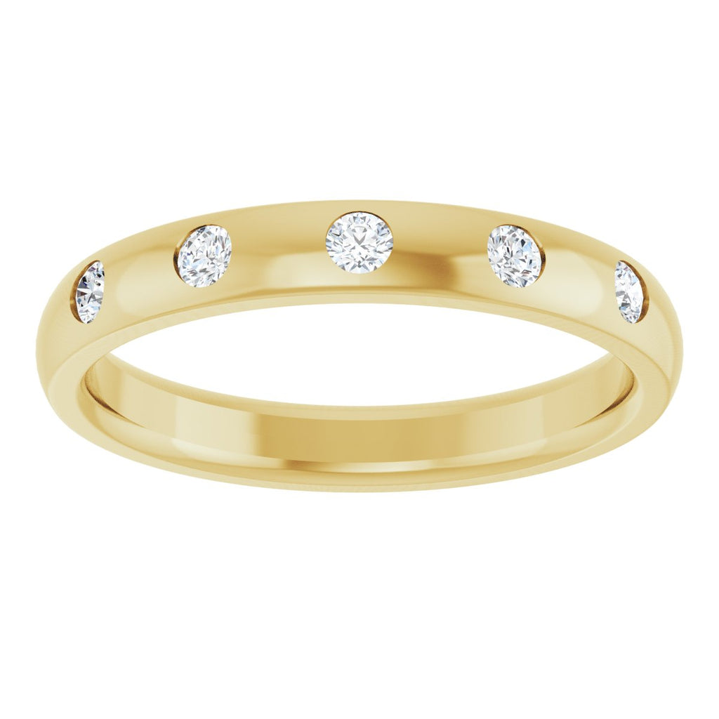 Five-Stone Anniversary Band