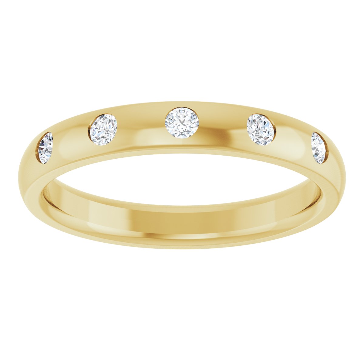 Five-Stone Anniversary Band