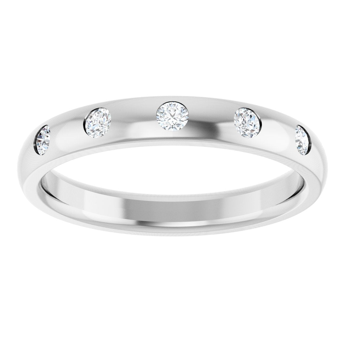 Five-Stone Anniversary Band