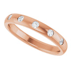 Five-Stone Anniversary Band