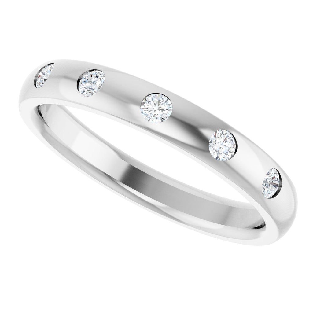 Five-Stone Anniversary Band