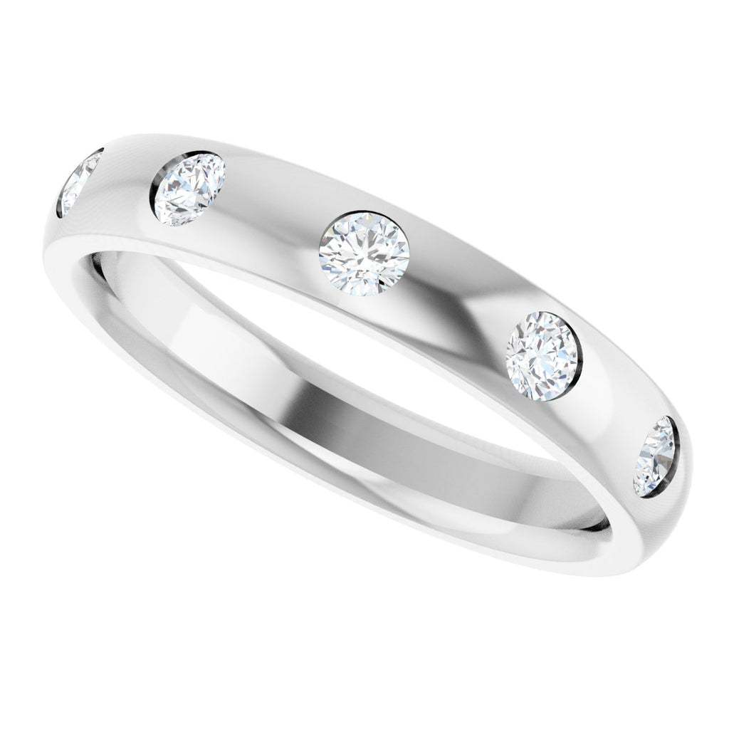 Five-Stone Anniversary Band