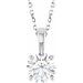 Solitaire Necklace or Pendant