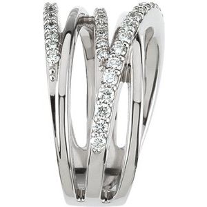 Accented Freeform Ring