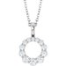Graduated Circle Necklace or Pendant