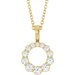 Graduated Circle Necklace or Pendant