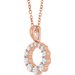 Graduated Circle Necklace or Pendant