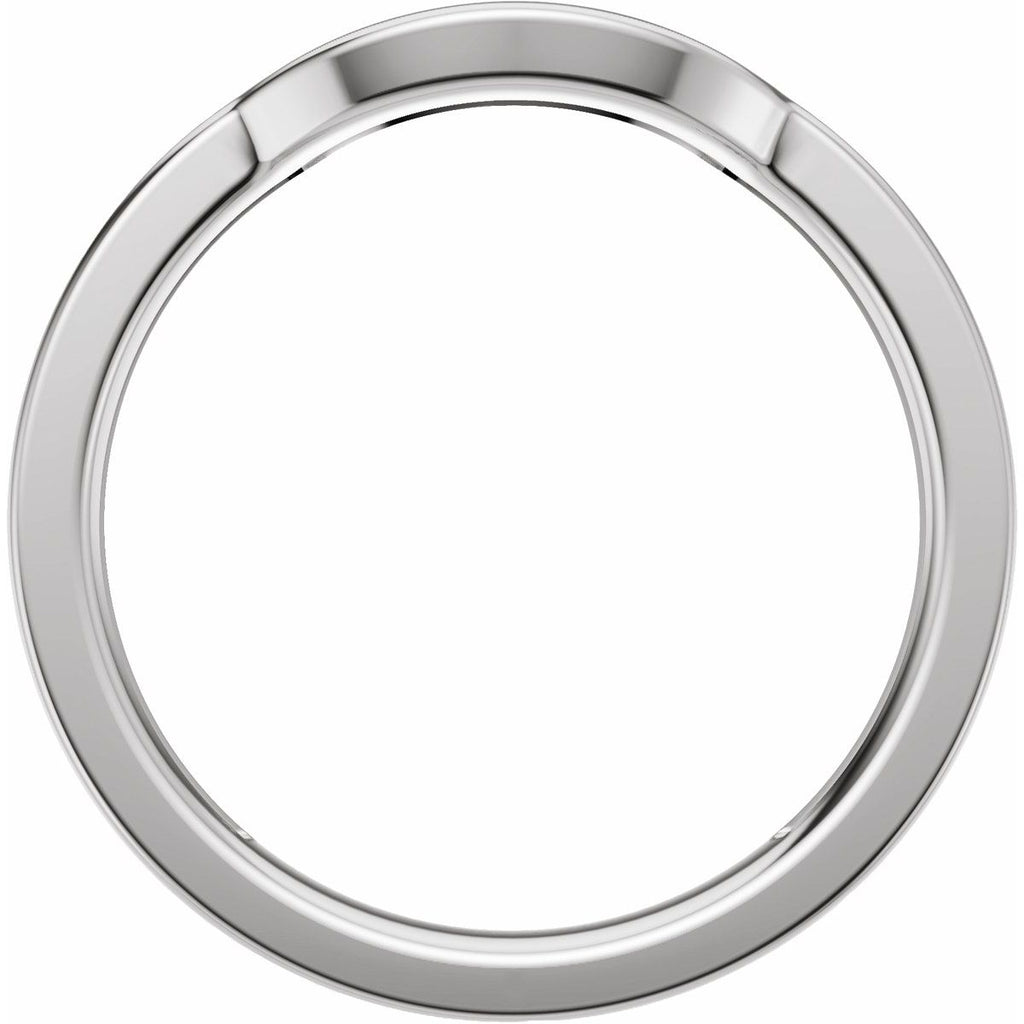 Accented Bezel-Style Engagement Ring or Band
