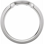 Accented Bezel-Style Engagement Ring or Band