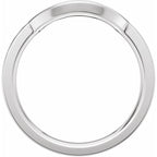 Accented Bezel-Style Engagement Ring or Band