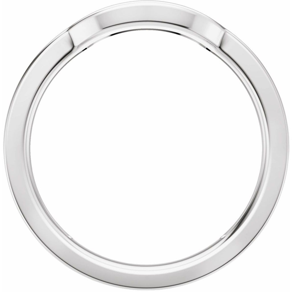 Accented Bezel-Style Engagement Ring or Band