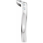 Accented Bezel-Style Engagement Ring or Band