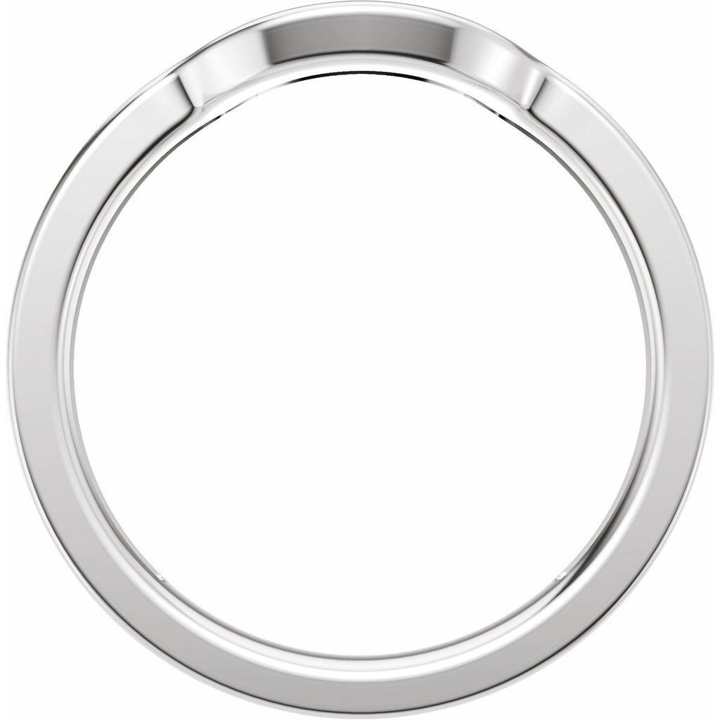 Accented Bezel-Style Engagement Ring or Band