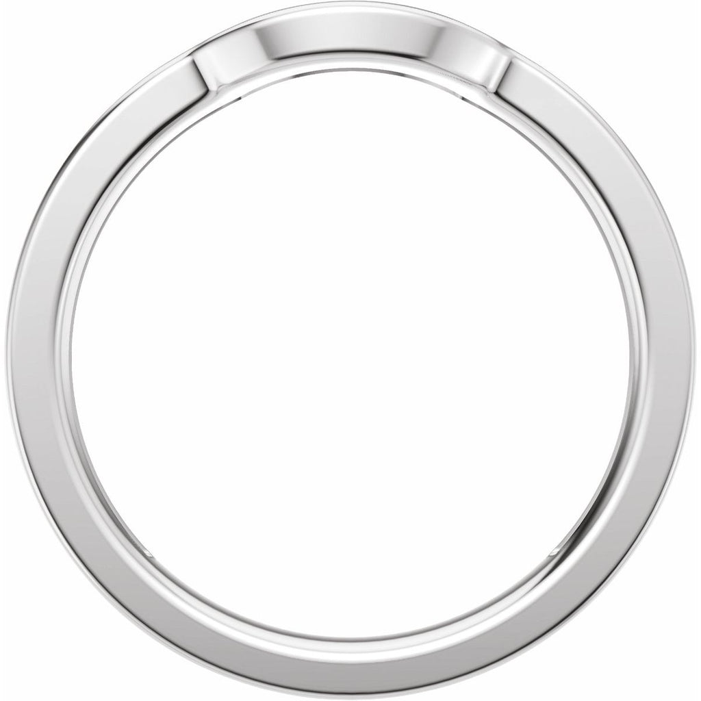Accented Bezel-Style Engagement Ring or Band