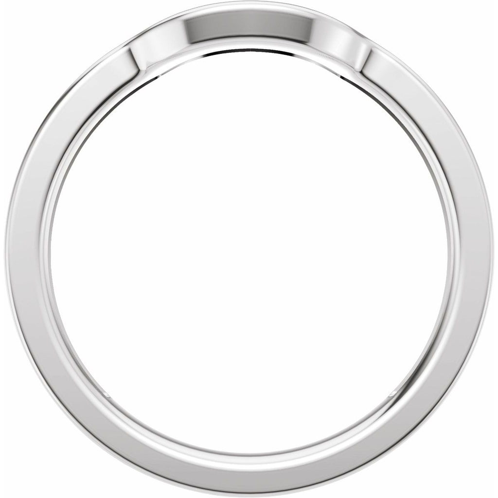 Accented Bezel-Style Engagement Ring or Band