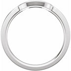 Accented Bezel-Style Engagement Ring or Band