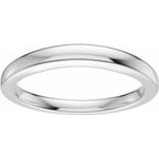 Claw-Prong Split Shank Solitaire Engagement Ring or Band