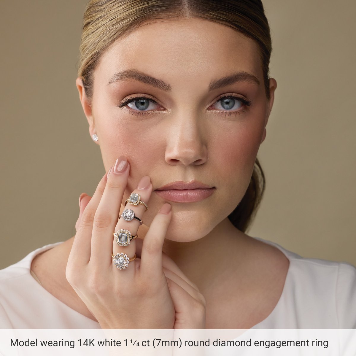 Halo-Style Engagement Ring