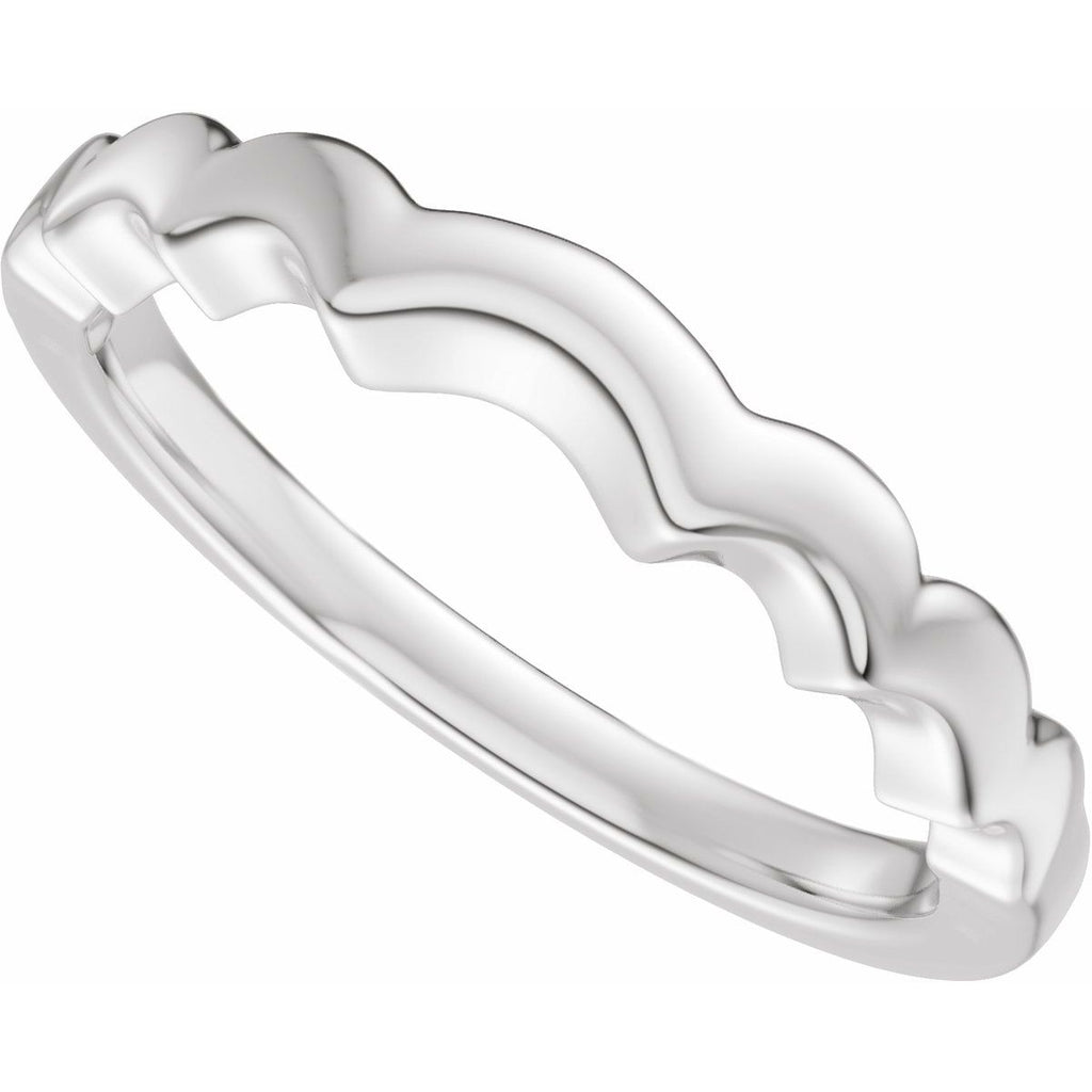 Accented Engagement Ring or Band