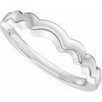 Accented Engagement Ring or Band