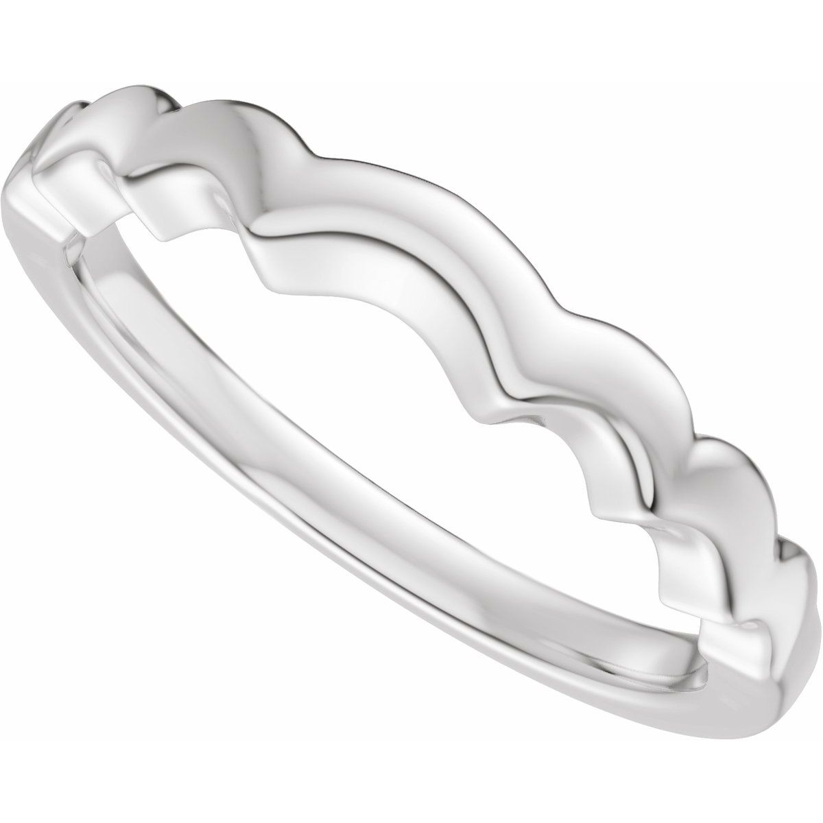 Accented Engagement Ring or Band