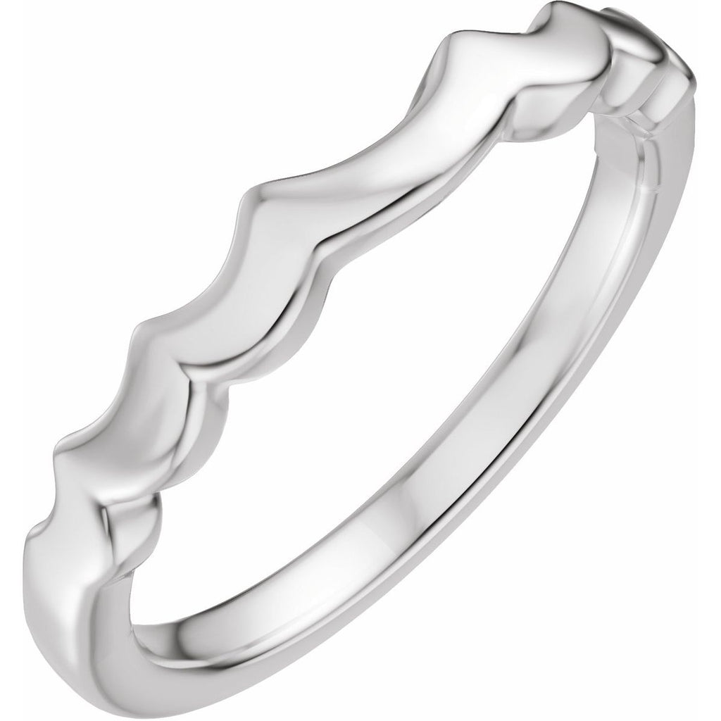 Accented Engagement Ring or Band