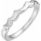 Accented Engagement Ring or Band