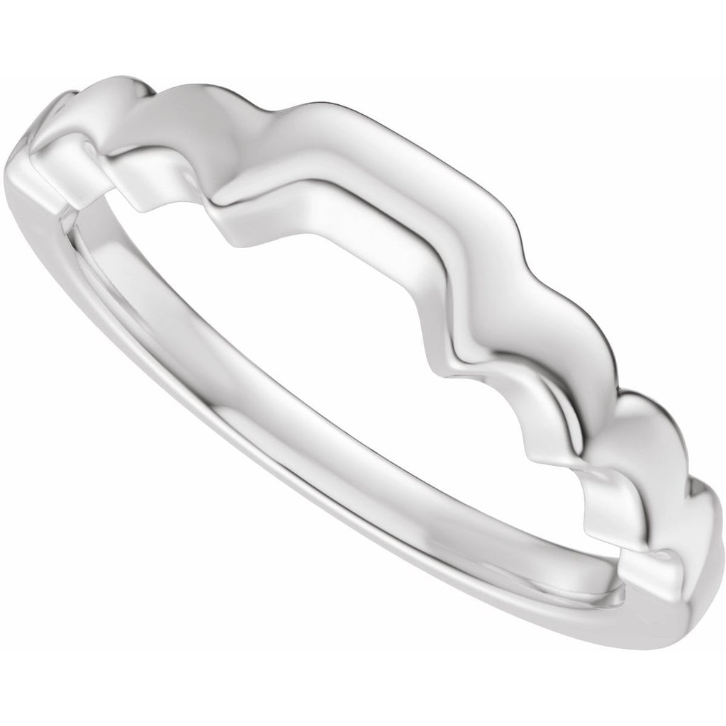 Accented Engagement Ring or Band