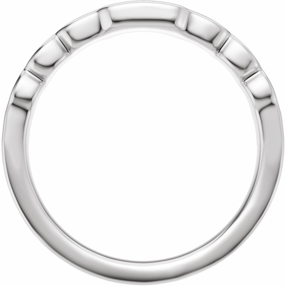 Accented Engagement Ring or Band