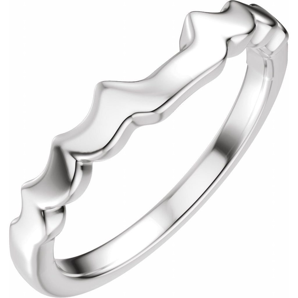 Accented Engagement Ring or Band