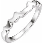 Accented Engagement Ring or Band