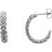 Sculptural J-Hoop Earrings
