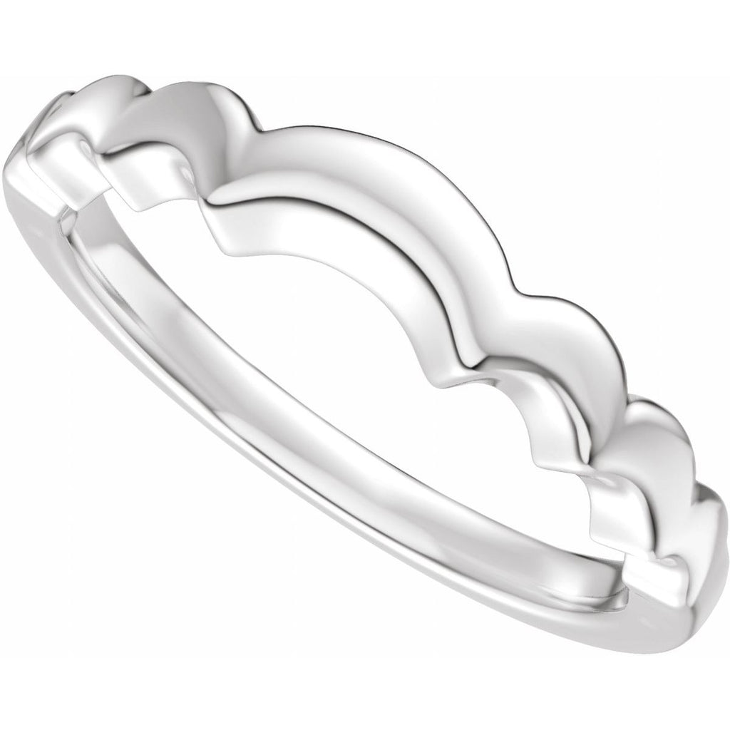Accented Engagement Ring or Band