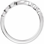 Accented Engagement Ring or Band