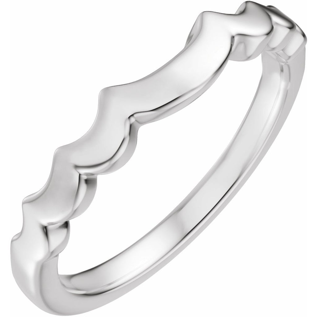 Accented Engagement Ring or Band