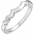 Accented Engagement Ring or Band