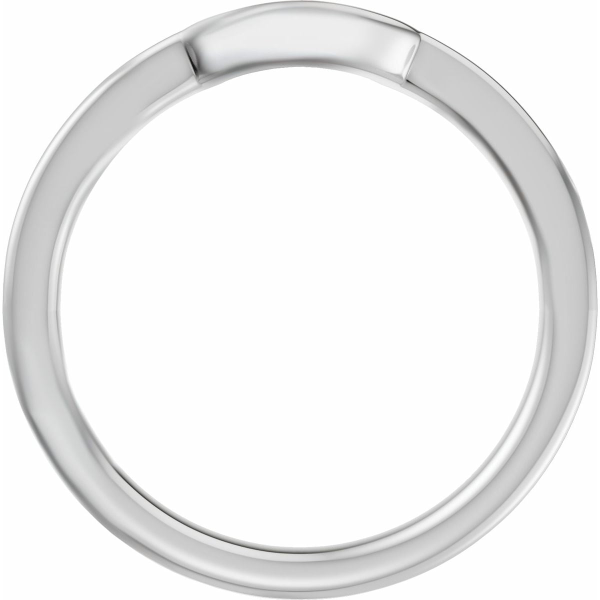 Claw-Prong Solitaire Bezel-Style Engagement Ring or Band