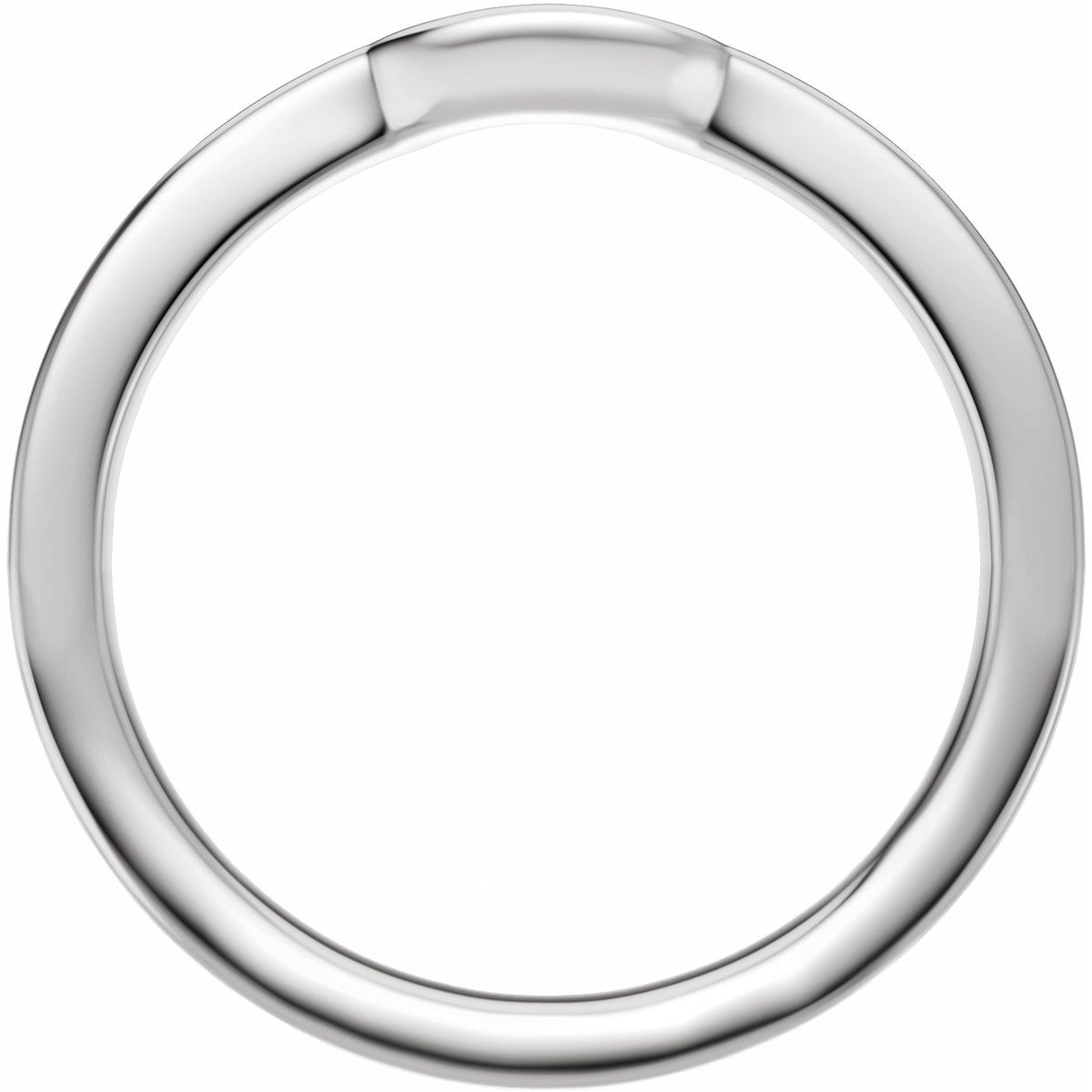 Claw-Prong Solitaire Bezel-Style Engagement Ring or Band