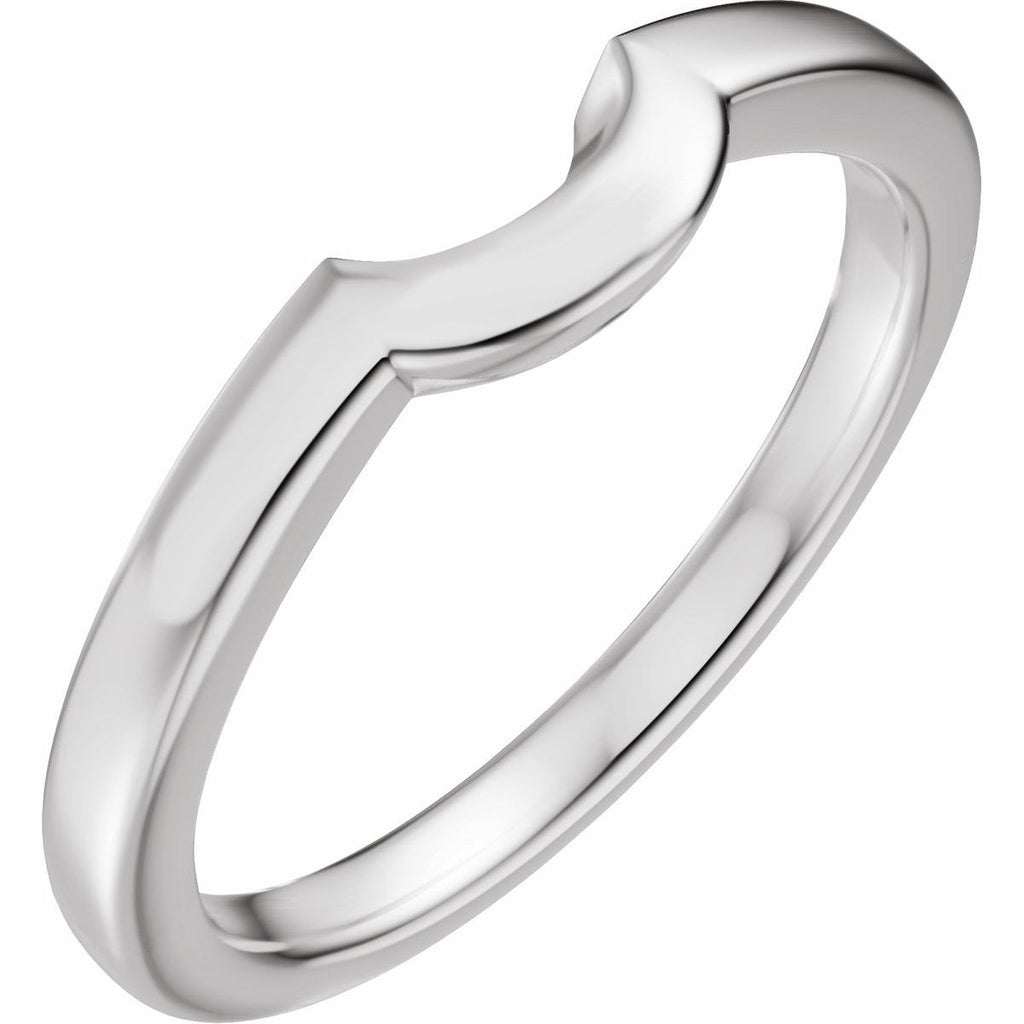 Claw-Prong Solitaire Bezel-Style Engagement Ring or Band