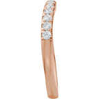 Accented Double-Row Engagement Ring or Band