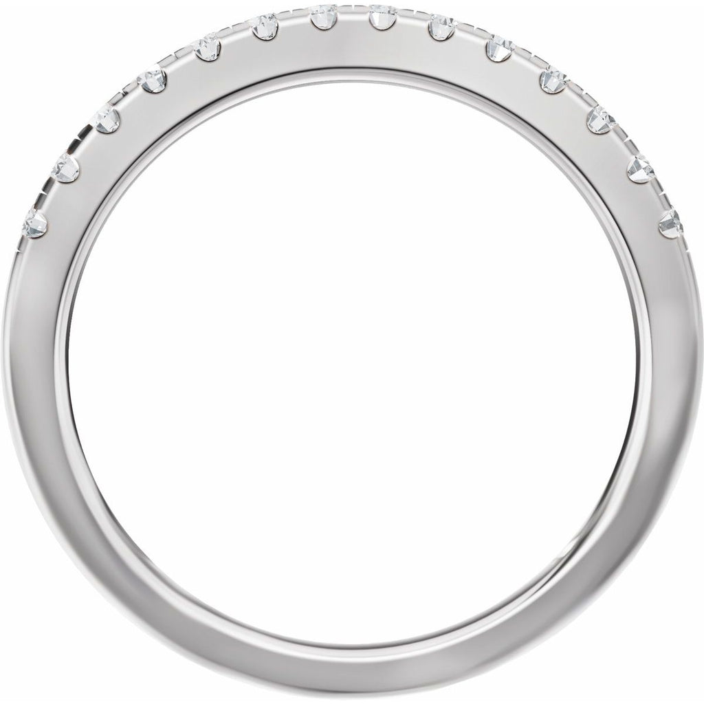 Accented Double-Row Engagement Ring or Band
